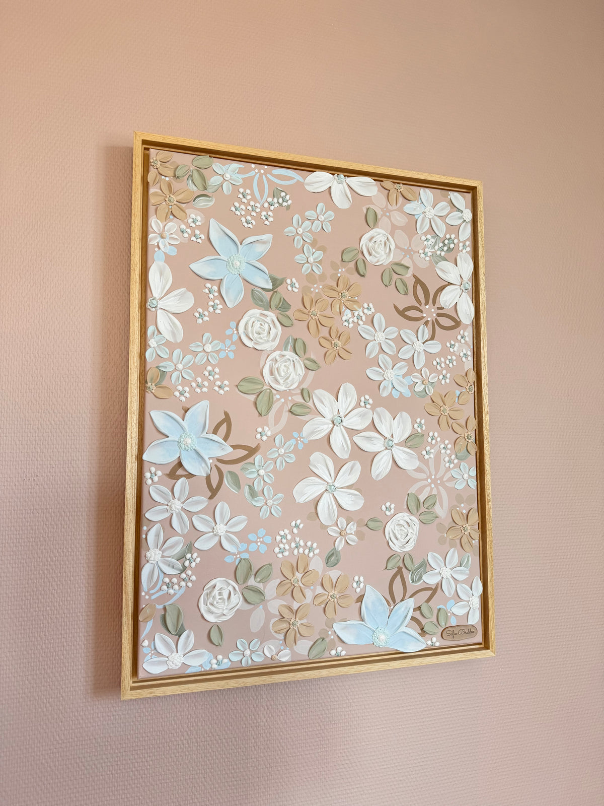 Belle Étoile, Innrammet, 53 x 73 cm