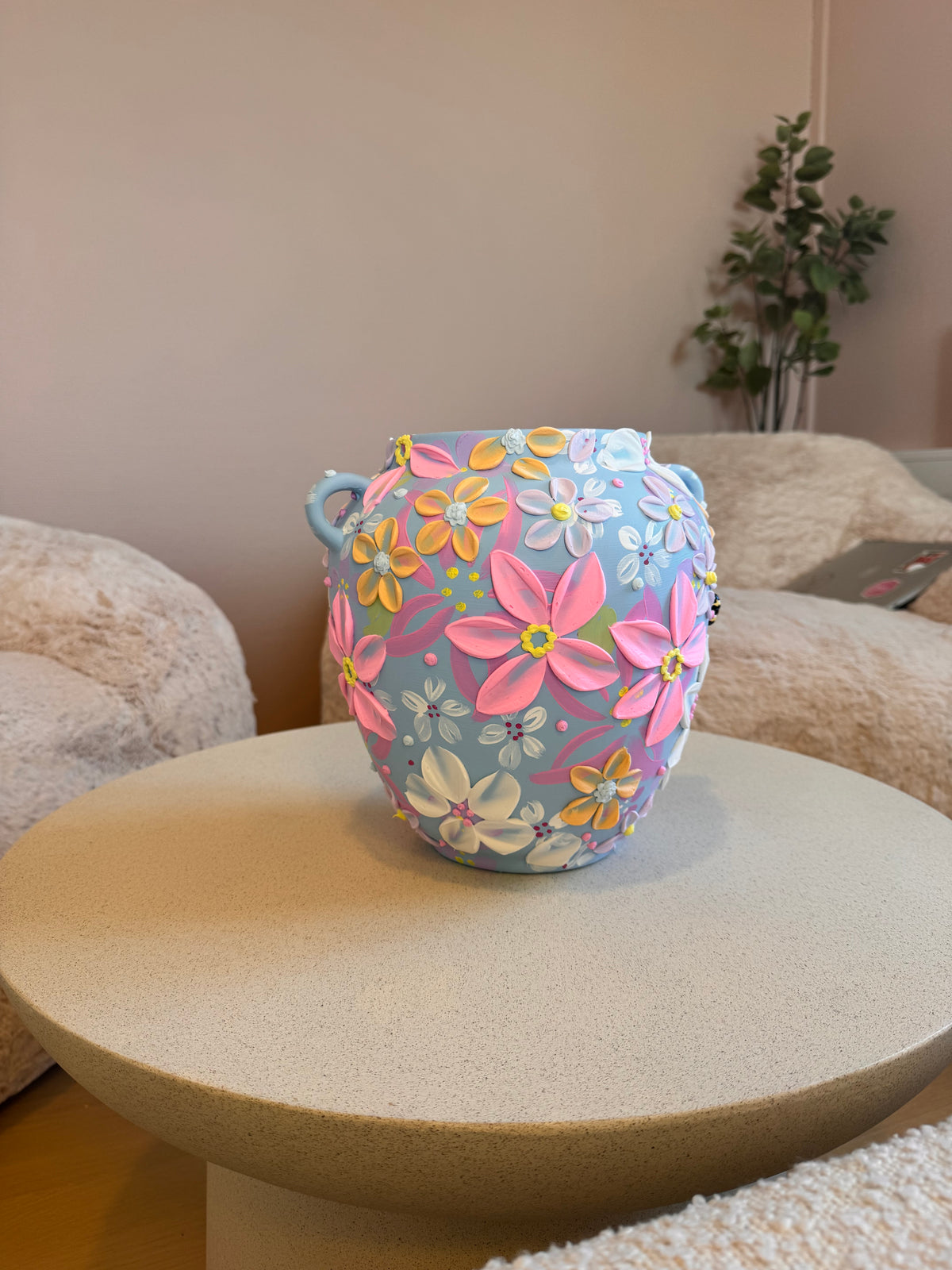 Pudderblå humle 🐝 26 cm