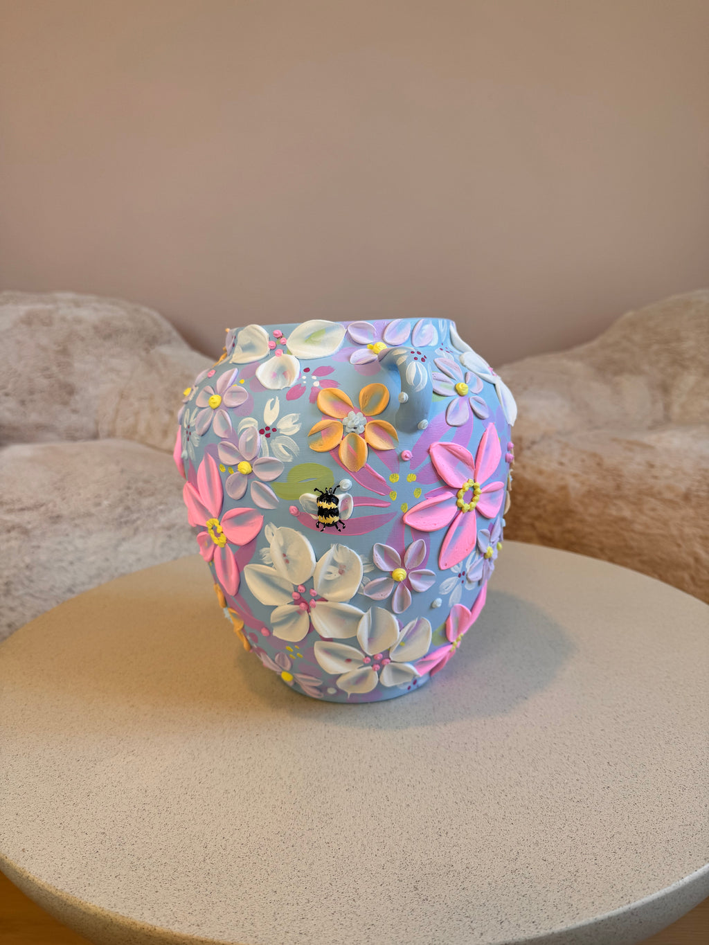 Pudderblå humle 🐝 26 cm
