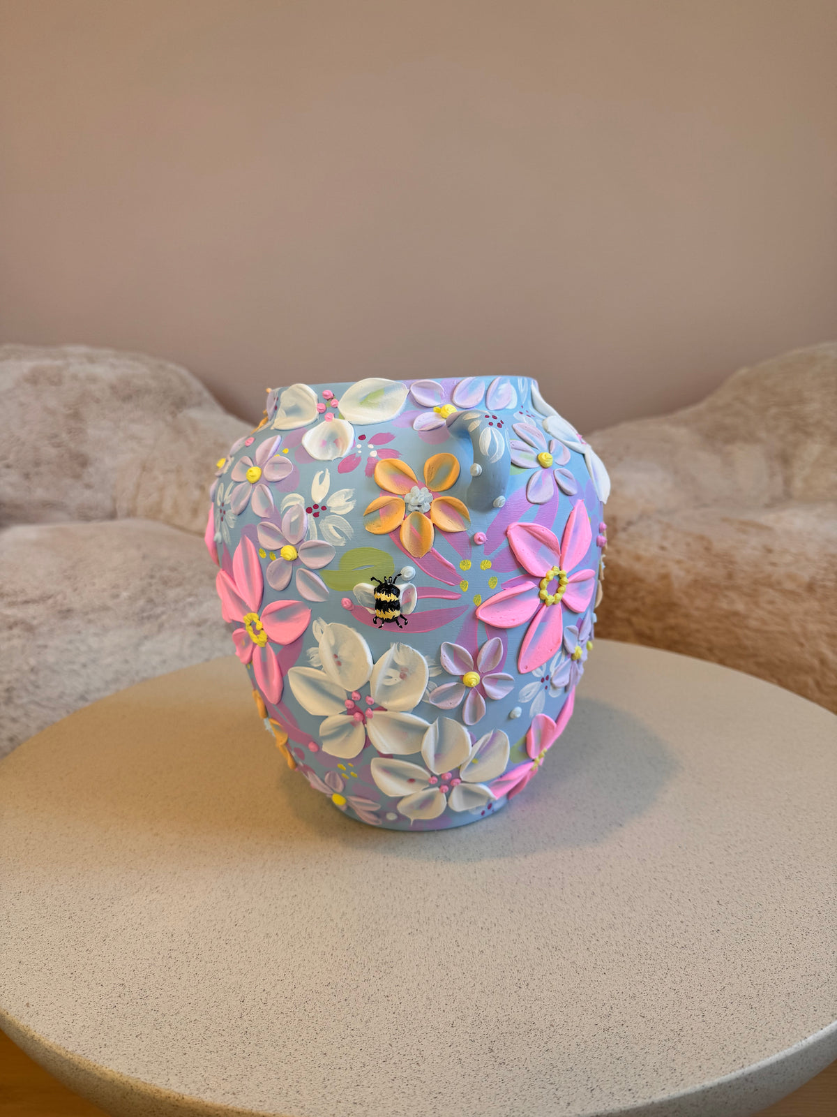Pudderblå humle 🐝 26 cm