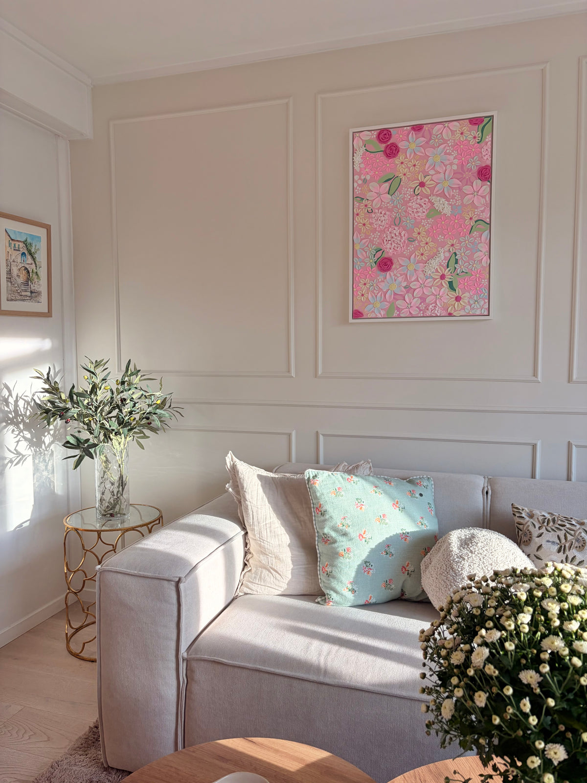 Sweet Summer, Innrammet, 53 x 73 cm