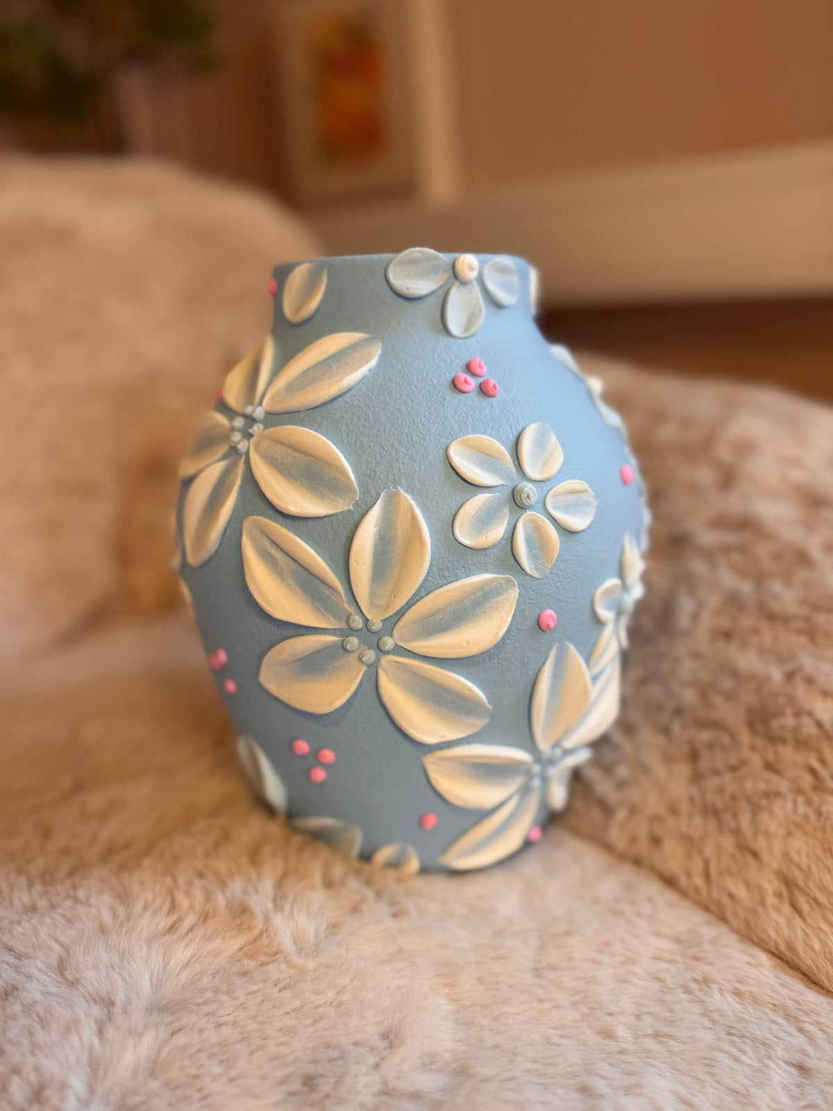Pudderblå 🩵 22 cm