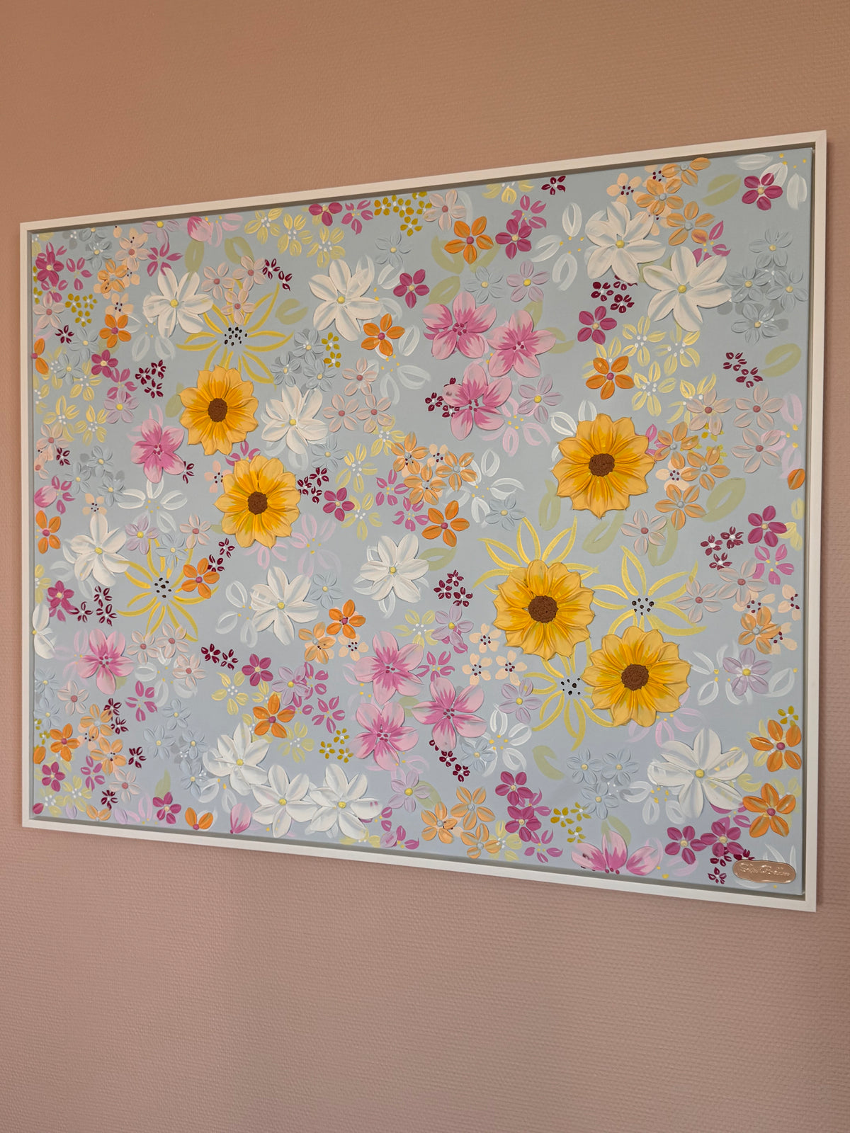 Honey, Innrammet, 103 x 83 cm