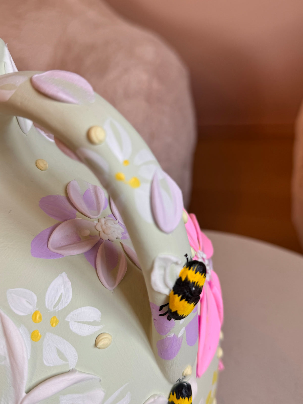 Lys grønn humle 🐝 34 cm