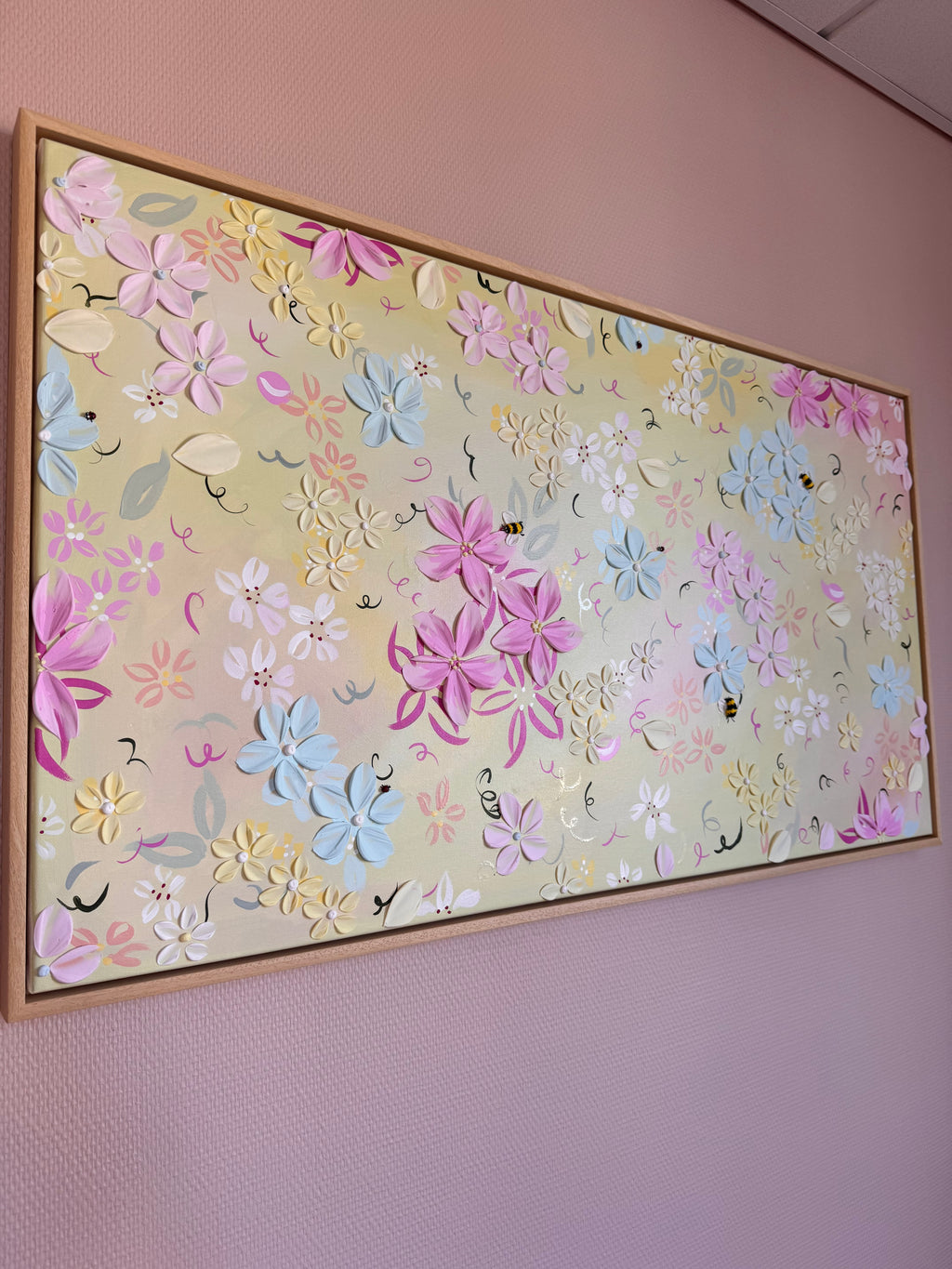 Sweet Reverie, 63 x 113 cm, Innrammet