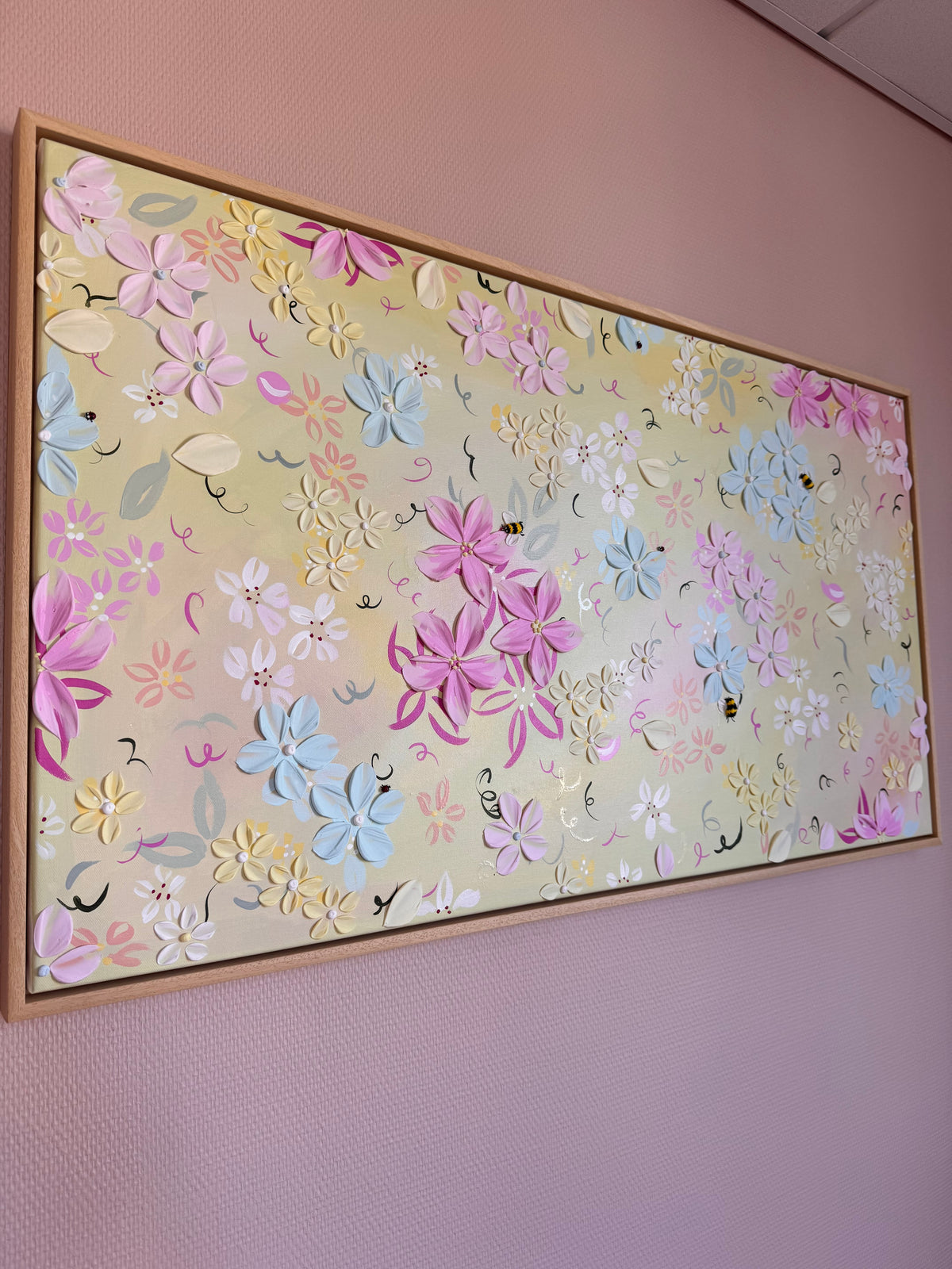 Sweet Reverie, 63 x 113 cm, Innrammet