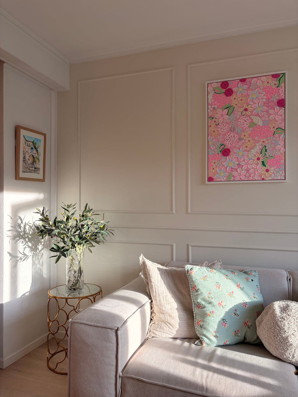 Sweet Summer, Innrammet, 53 x 73 cm
