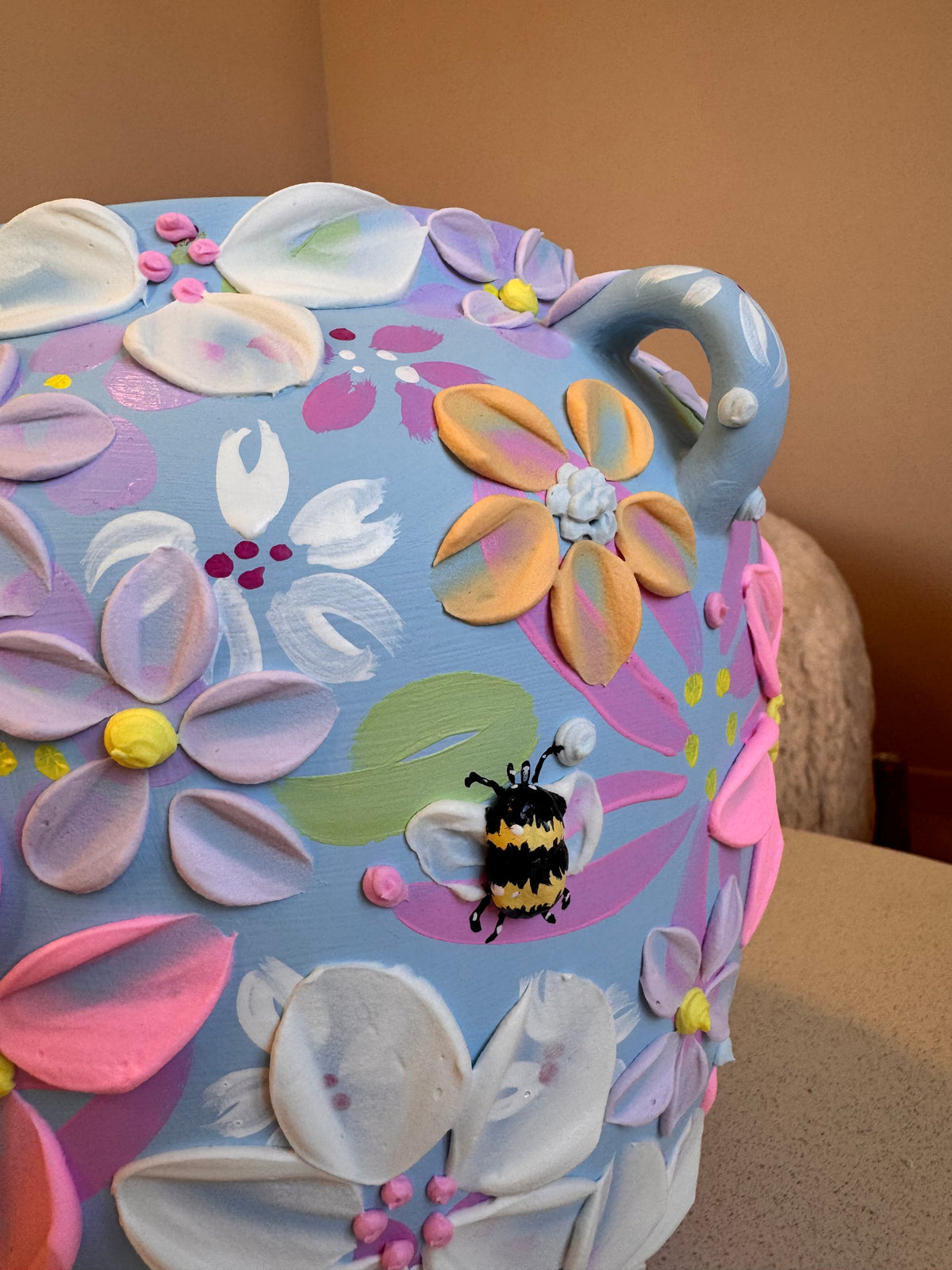 Pudderblå humle 🐝 26 cm