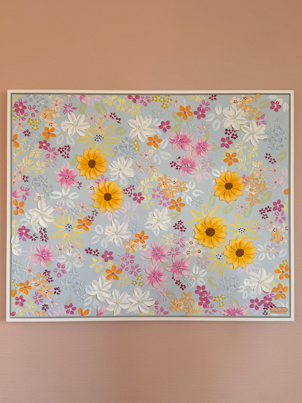 Honey, Innrammet, 103 x 83 cm