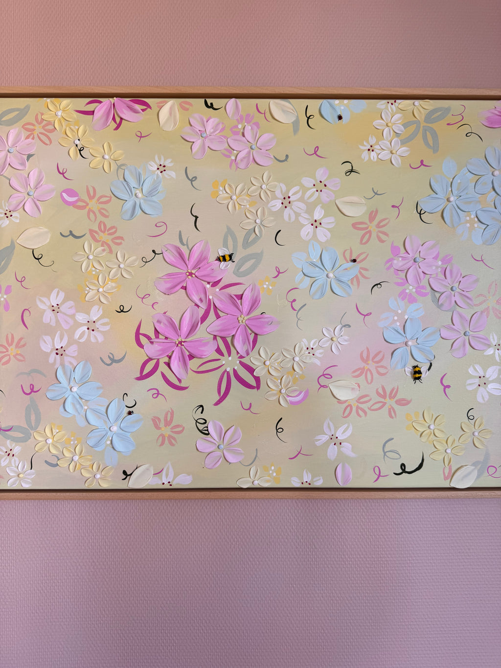 Sweet Reverie, 63 x 113 cm, Innrammet