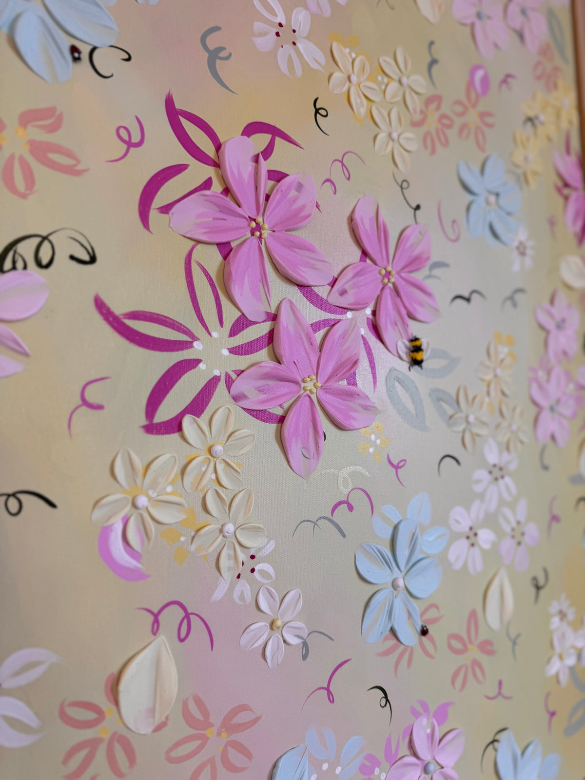 Sweet Reverie, 63 x 113 cm, Innrammet