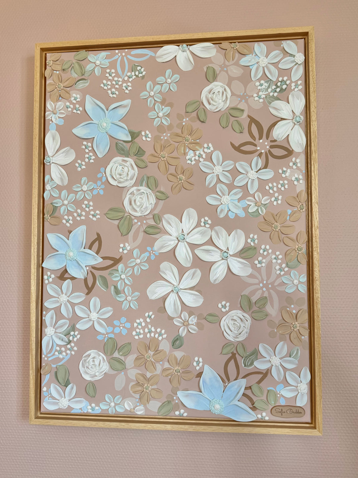 Belle Étoile, Innrammet, 53 x 73 cm