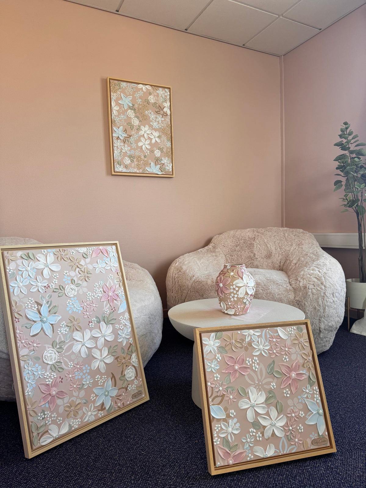 Belle Étoile, Innrammet, 53 x 73 cm
