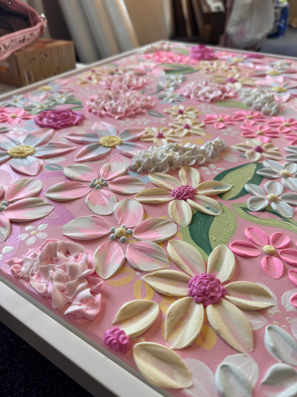 Sweet Summer, Innrammet, 53 x 73 cm