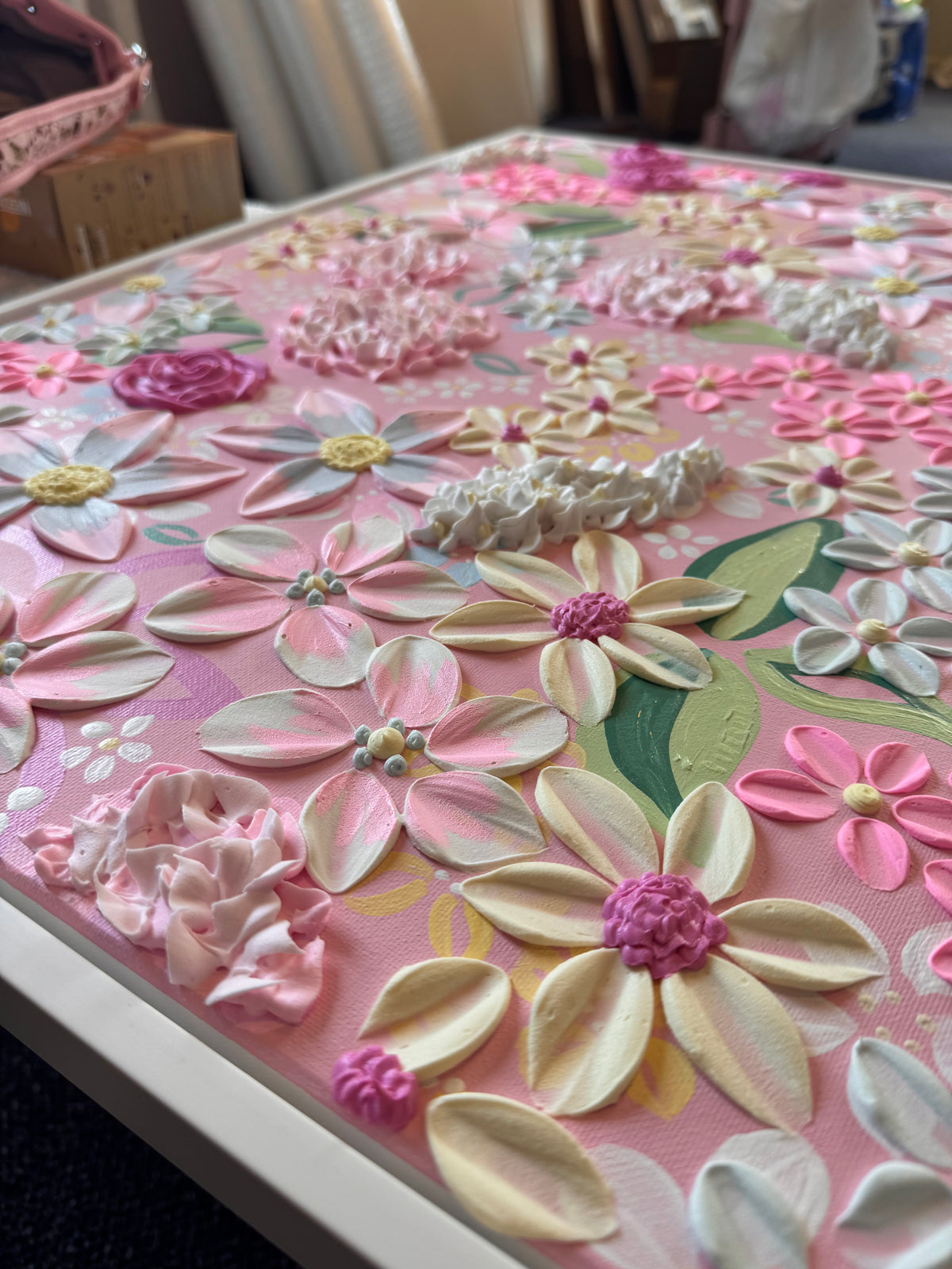 Sweet Summer, Innrammet, 53 x 73 cm