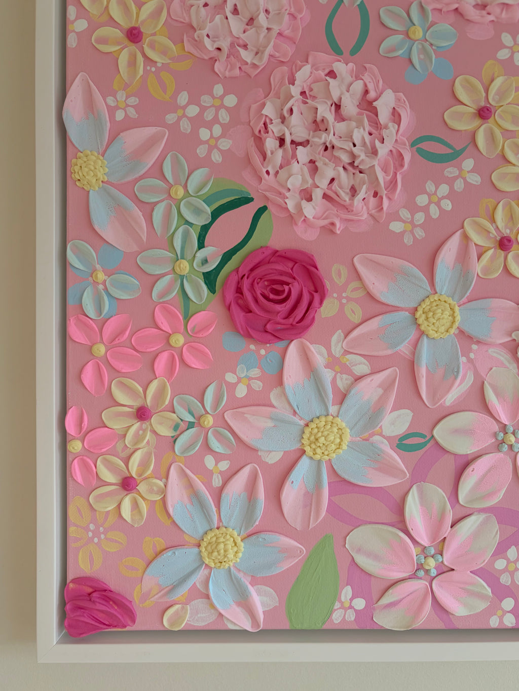 Sweet Summer, Innrammet, 53 x 73 cm