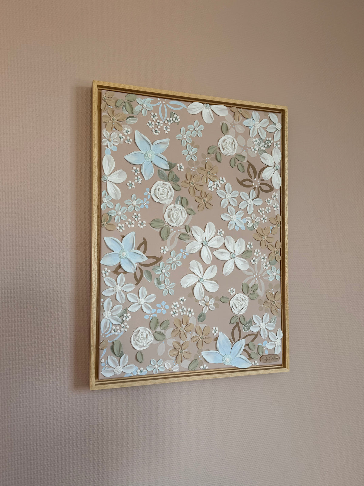 Belle Étoile, Innrammet, 53 x 73 cm