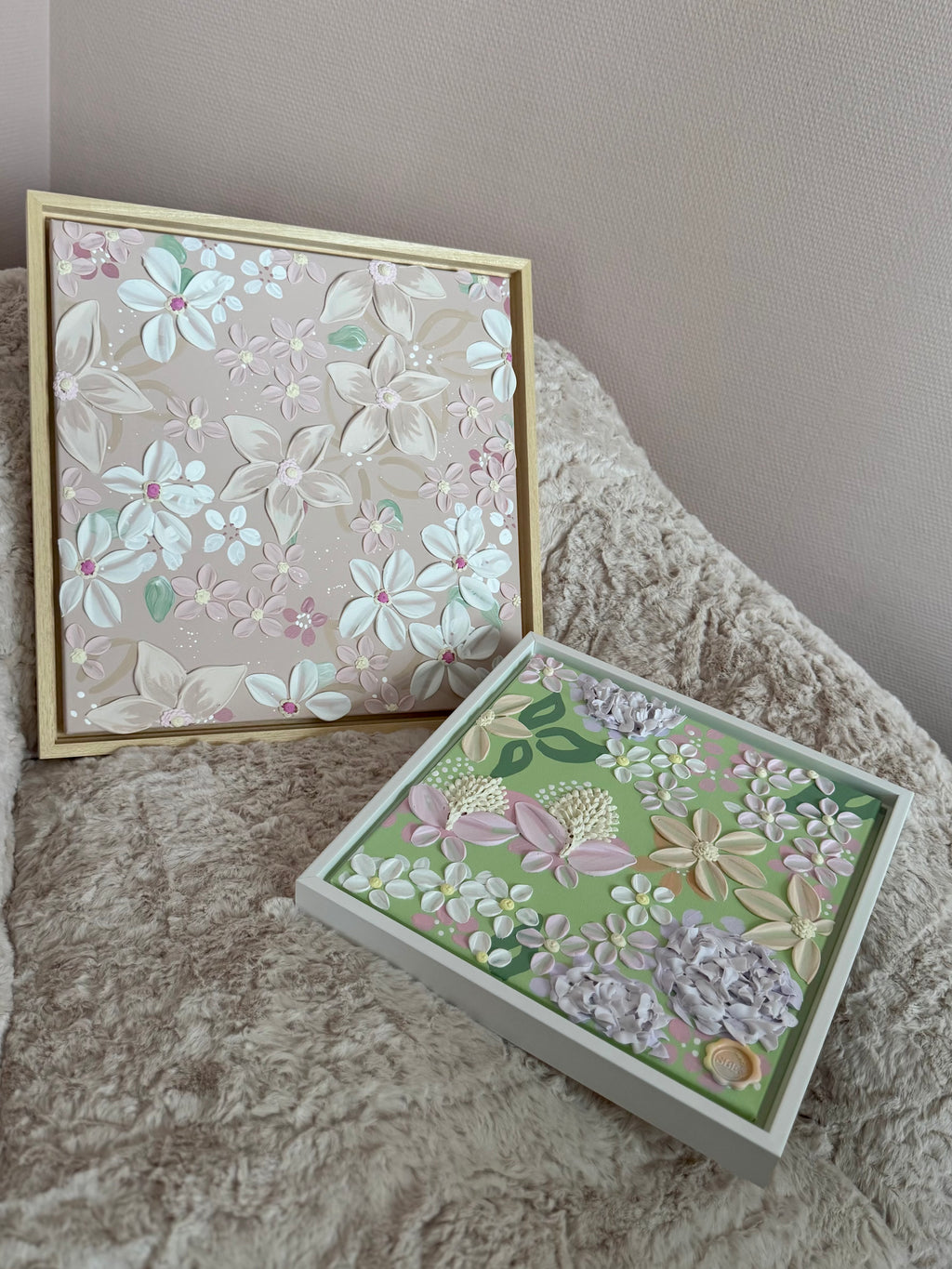 Spring Petite, Framed, 34 x 34 cm