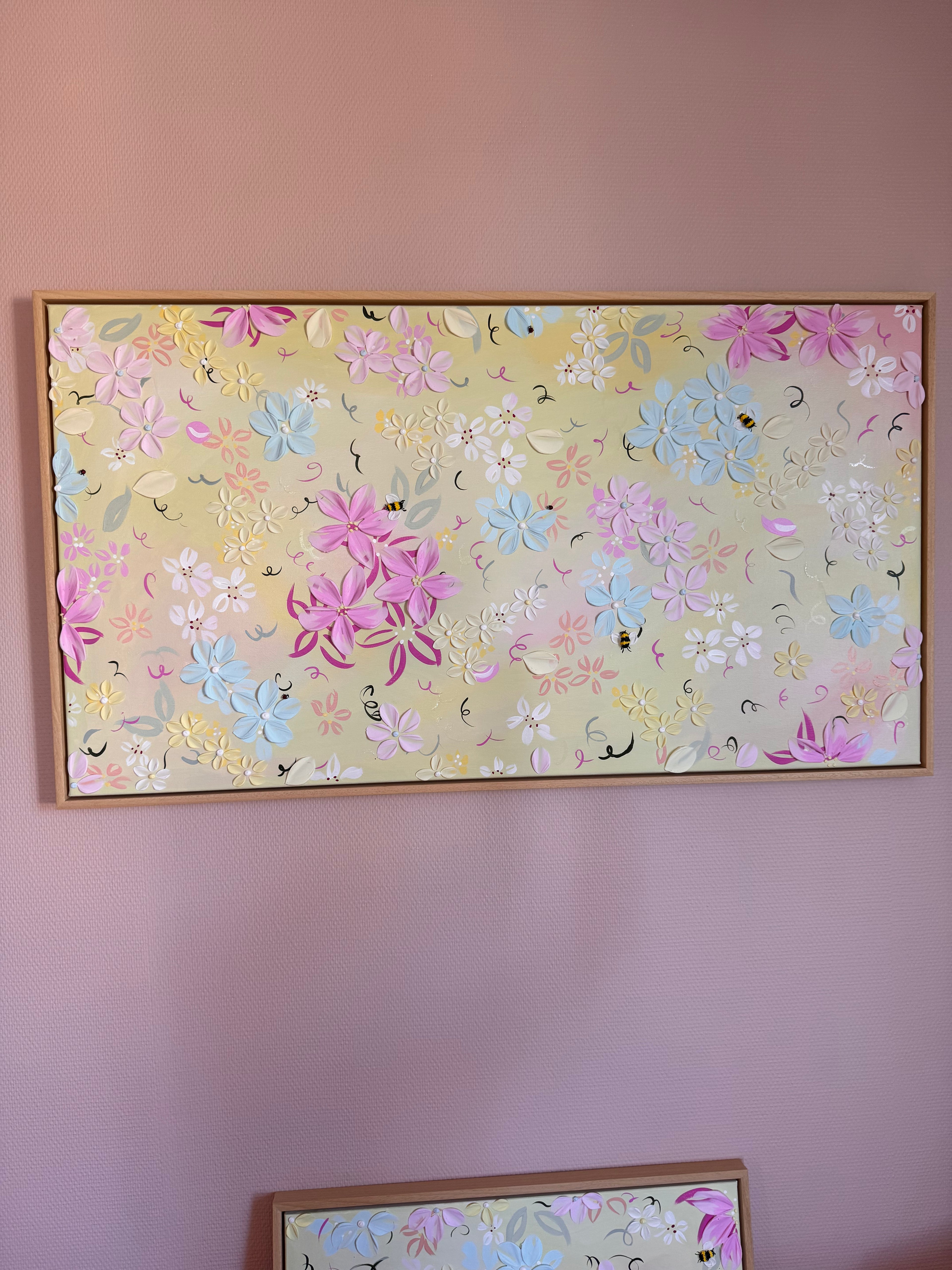 Sweet Reverie, 63 x 113 cm, Innrammet