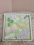 Spring Petite, Framed, 34 x 34 cm