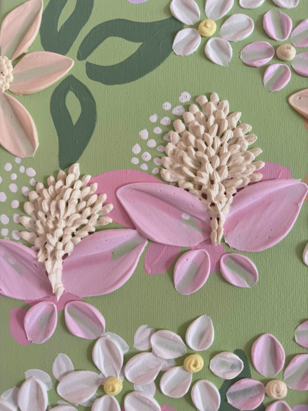 Spring Petite, Framed, 34 x 34 cm